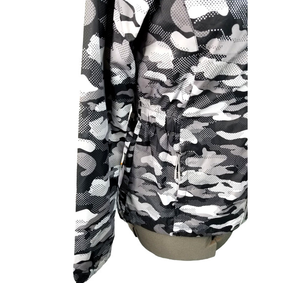 Mountain Club Camo Jacket Black white‎ Women's Size MEDIUM (US Small), NWT - Picture 15 of 15